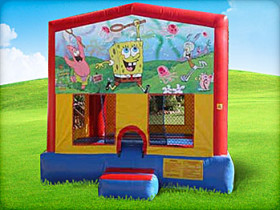 spongebob bounce house