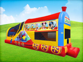 Mickey Choo Choo Train Inflatable