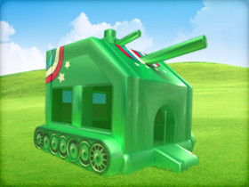 tank bounce house rental