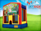 birthday themed bounce house in Houston