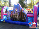 Side View Frozen Toddler Inflatable
