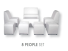 8 person luxury furniture rental