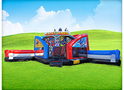 Justice League Dual lane slides