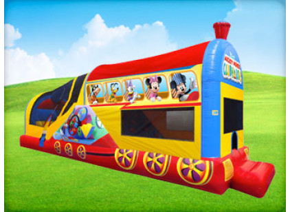 Mickey Choo Choo Train Inflatable