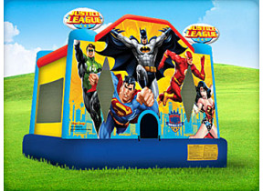Justice League Bounce House Moonwalk