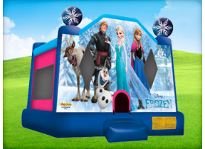 Frozen Bounce House Moonwalk