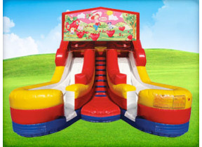 16ft Strawberry Shortcake (Wet/Dry) Slide