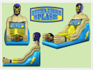 Lucha Libre Inflatable Slide