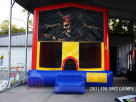 pirate banner moonwalk bouncer
