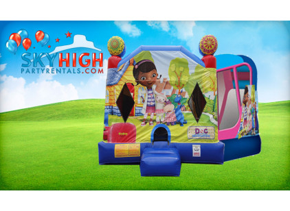 Doc Mcstuffins Birthday Party Bouncers