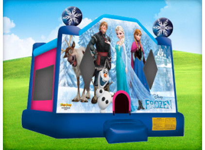 Frozen Bounce House Moonwalk