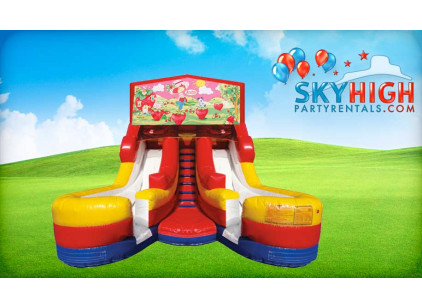 Girl Themed Strawberry Shortcake Water Slide
