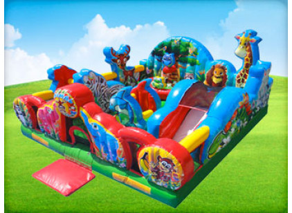 Zoo Animal Kingdom Bounce House