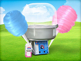 cotton candy machines for rent