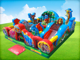 Zoo Animal Kingdom Bounce House