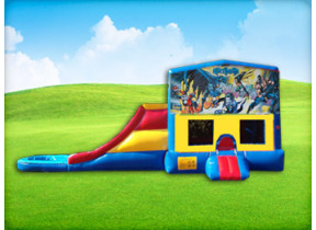 3in1 Batman Obstacle w/ Wet or Dry Slide
