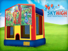 Winnie the pooh inflatable bounce house