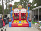 Houston basketball shooting carnival game rental in Houston