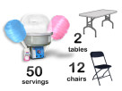 Cotton Candy Tables and Chairs Package