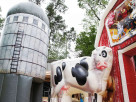 Farmyard themed bouncers
