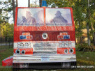 inflatable fire truck for parties