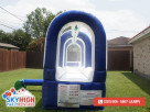 Water Spraying Front View Slip Slide