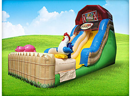 Farm Pig Chicken Slide