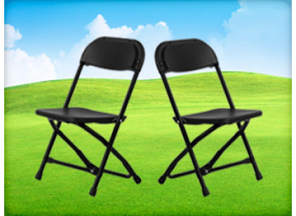 Black Folding Chairs for Children