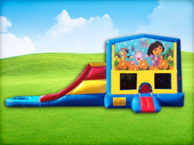 Dora Bouncy House & Slide