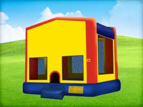 15 x 15 Modular Blank Bounce House Moonwalk