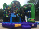 Front View of TMNT ninja turtles moonwalk